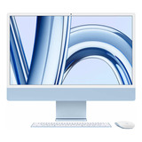 Apple iMac Chip M3 24 Tela Retina 4,5k 256gb 2023 Azul Rosa