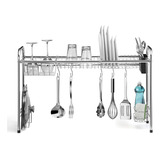 Suporte Escorredor Louças Utensílios Cook Home 82cm Cromado