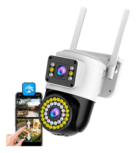 Camera Wifi Segurança Externa Sem Fio Yoosee 360º Noturna