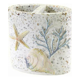 Avanti Linens Coastal Terrazzo Soporte Para Cepillos De