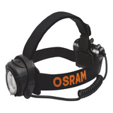 Linterna Frontal Led Osram Color Black De 300 Lúmenes Il209