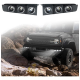 Led Front Bumper Fog Light With Mounts, Modular Bumper Fog L