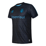 Camisa Grêmio Umbro Torcedor Uniforme 3 2023 Oficial