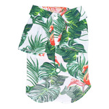 Camisa Hawaiana Para Mascotas, Camiseta De Verano Para Perro