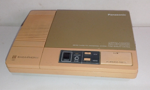 Secretária Eletrônica Antiga Panasonic Auto Logic Easa Phone