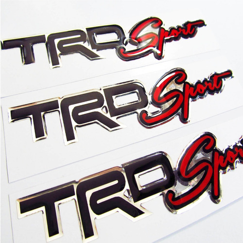 Emblemas Toyota Trd Sport Hilux Meru Terios Corolla Yaris  Foto 4