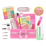 Kit Melu Maquiagens E Skin Care Presente Adolescente Menina