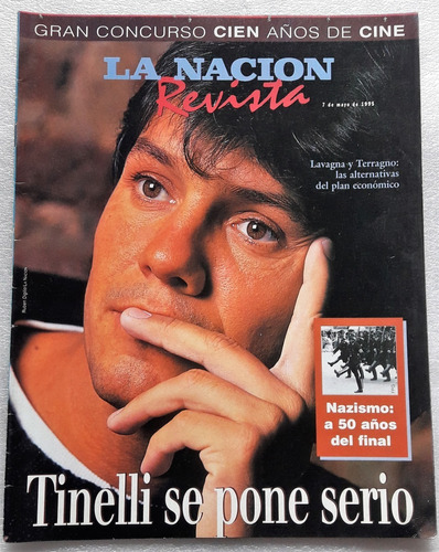 La Nación Revista 1995 Marcelo Tinelli Nota De Tapa Nazismo