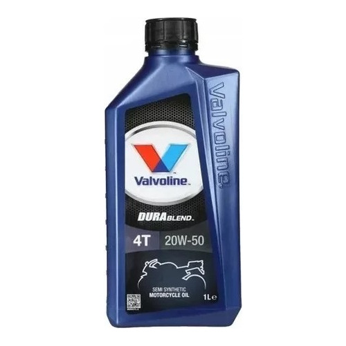 Aceite Valvoline Durablend 4t 20w50 1lt Semisintetico