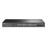 Switch Tp-link Tl-sg3428 24 Puerto Gigabit L2, 4 Ranuras Sfp