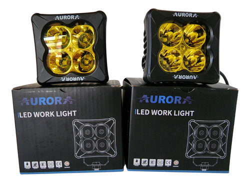 Faros Led Duallys Aurora 3 Pul 40w Golden (par) Pods Potente