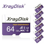 Microsd Xraydisk 64gb Classe10 + Adaptador Sd Card