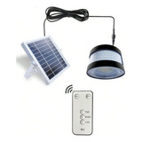 Lampara Solar Led De Seguridad Para Jardín Exteriores Ip65 Negro