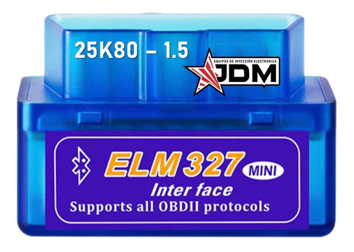 Mini Scanner Elm Obd2 Bluetooth 25k80 V 1.5 San Miguel - Jdm