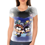 Camisa Camiseta Feminina Babylook South Park Cartman Kenny 7