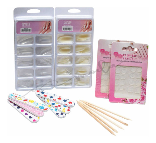 Kit De Press On Nail Almond