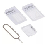 12 Set Adaptador Nanosim A Micro Sim Y Sim Norma+herramienta