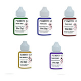 Pigmentos Líquidos Para Resina Kit De 5 Colores 
