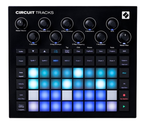 Módulo Sintetizador Novation Circuit Tracks