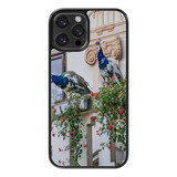 Funda Diseño Para iPhone Pluma Del Pavo Real  #4