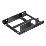 Soporte Adaptador Disco Ssd 2.5  A 3.5  Gabinete 2 Bahia