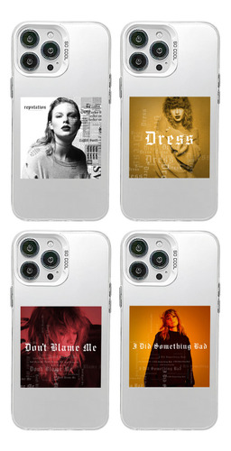 4pcs Taylor Swift Reputation Funda Para iPhone Case Rca5-1