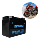 Batería De Gel Motocicleta Motoneta 12n6.5-bs Pila Para Moto