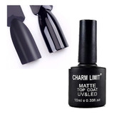 Esmalte Semipermanente Top Coat Mate Matte Uv Led