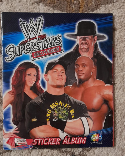 .- Album Wwe Super Stars Uncovered Salo Incompleto