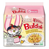 Bulldak Cream Carbonara Paquete De 5 Pzas