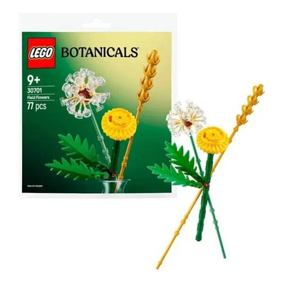 Lego Botanical Flores Del Campo Polybag 30701 - 77 Pz | Envío gratis