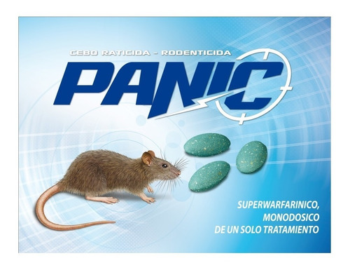 Veneno Panic Ratas Y Ratones X 100 G X 2 U (belgrano)