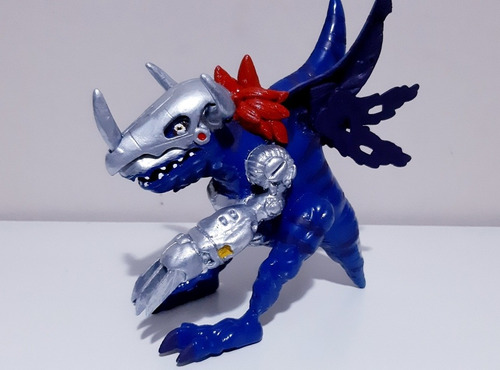 Boneco Digimon, Metalgreymon Vírus, Linha Digivolve Spirits 