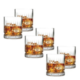Set X 6 Vasos Whisky Tragos Vidrio Elysia Pasabahce