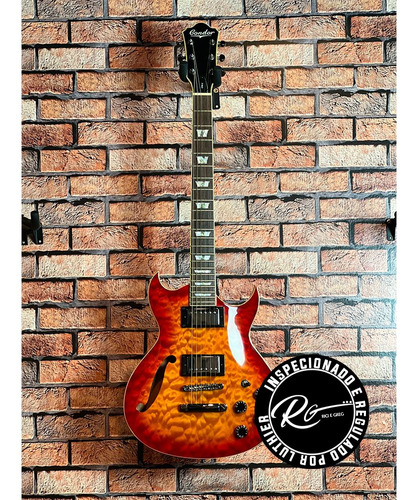 Guitarra Condor Eletrica Custom Cps1 Quilted Maple Top