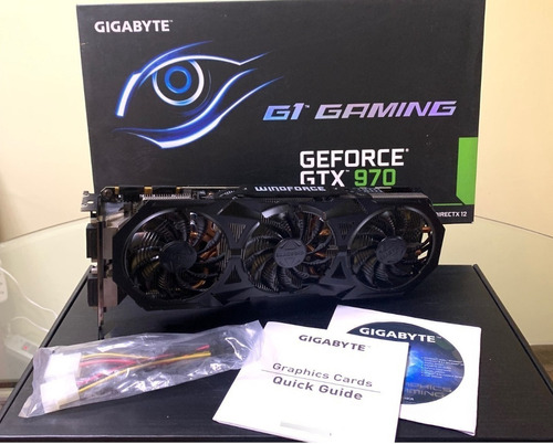 Placa De Vídeo Nvidia Gigabyte Gtx 970 G1 Gaming (rev 1.1)