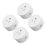 Conector Inteligente Wifi Smart Plug De 4 Pzs