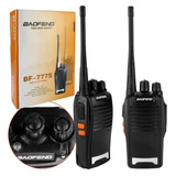Kit 2 Radio Baofeng 777s Ht Walk Talk Comunicador 16 Ch 12km