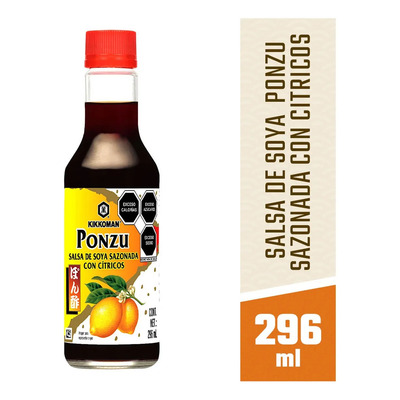 Salsa de Soya Ponzu Kikkoman sazonada con citricos 296ml | MercadoLibre