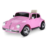 Carro Montable Eléctrico 6v De Juguete Volkswagen Beetle