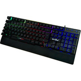 Teclado Con Cable Usb Con Iluminación Led Gamer Tiene La Ñ