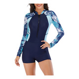 Traje De Baño J Para Mujer, Mono Deportivo Conservative Sun