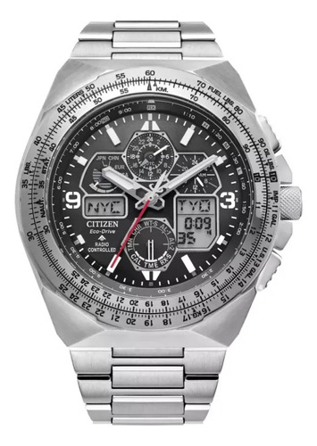 Reloj Citizen Eco Drive Skyhawk Multifunciones Jy8120-58e