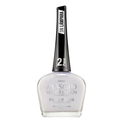 Esmalte Masglo Gel Evolution 13.5ml Gel Sin Lampara Paso 2 Sincera | MercadoLibre