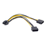 Cable Adaptador 20cm 2 Lp4 Molex A Pcie  6pin