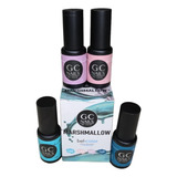 Kit 4 Colores Gelish Gc Nails Marshmallow 