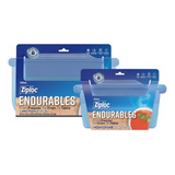 Ziploc Endurables Bolsa Grande Y Contenedor Mediano, Bolsas 