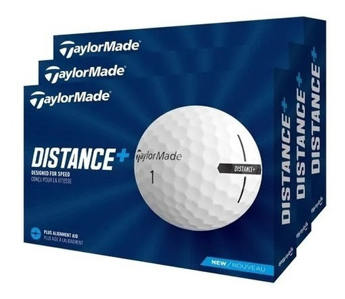 Buke Golf Pelotas Taylormade Distance+ Promo 3x2 Docenas