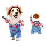 Xlm Fantasia Cosplay De Halloween Pets Dog Deadly Doll