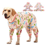 Lovinpet Ropa Grande: Pijama Para Perros Grandes, Ajuste Del